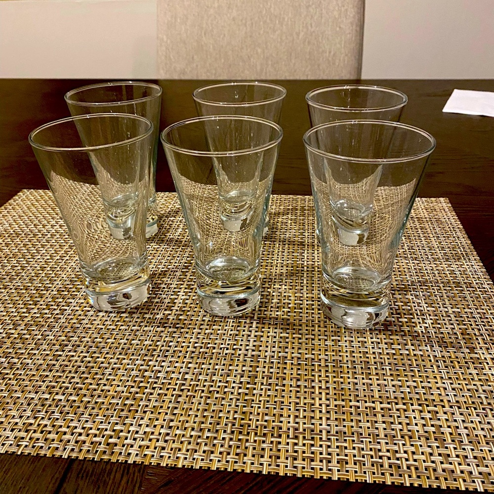 Glass set, set of 6